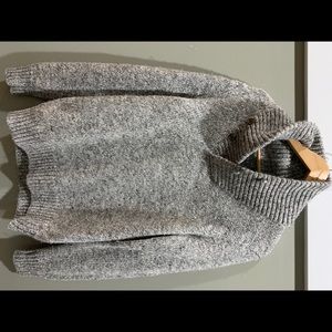 J Crew men’s shawl wool sweater size small